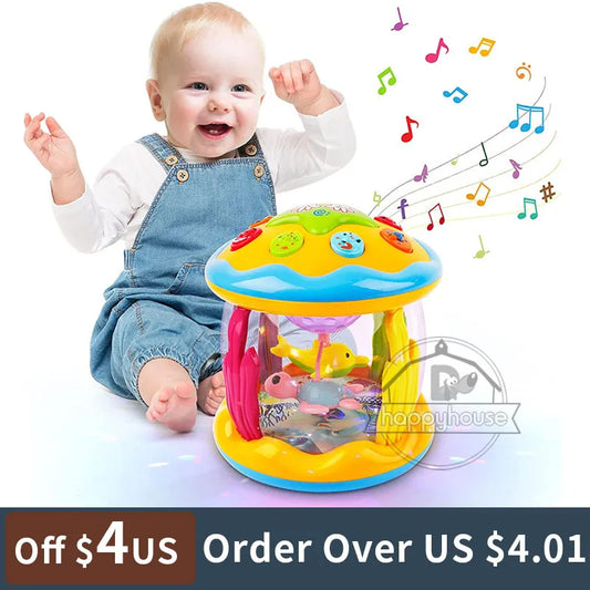 Baby Ocean Projector Musical Toy | Educational Early Learning Toys for 6-12 Months Kids