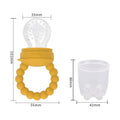 baby pacifier fruit feeder baby silicone mesh bag pacifier food-grade fruit