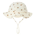 baby cotton bucket hat - sunscreen outdoor cap