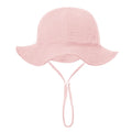 baby cotton bucket hat - sunscreen outdoor cap